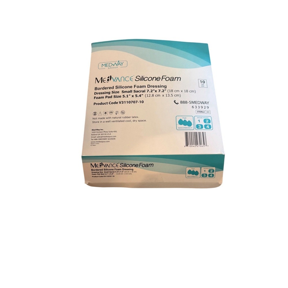 Medway Medvance Silicone Bordered Sillicone Foam Lot of 9 Ref# V3110707
